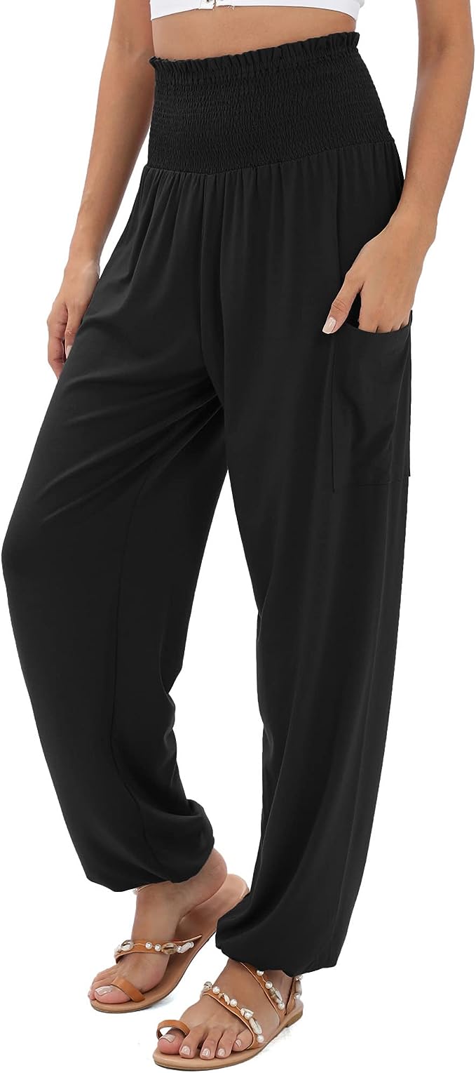 Elevate Your Comfort and Style with QIANXIZHAN Yoga Pants with Pockets!