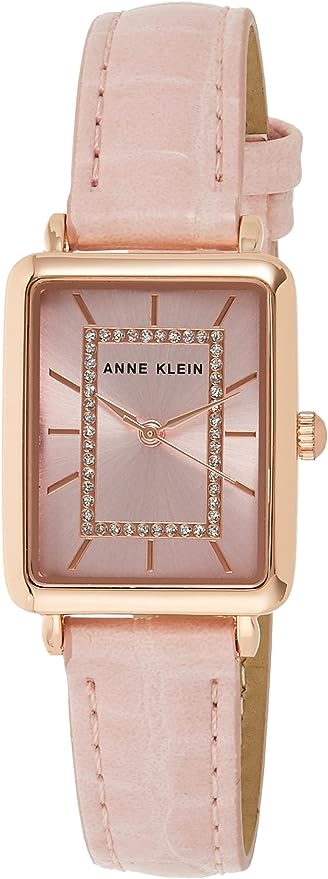 Elevate Your Style with Anne Klein Women’s Japanese Quartz Leather Watch